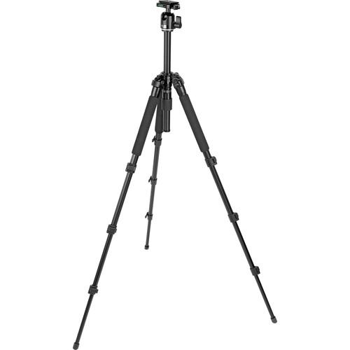 Slik Pro 340 BH 4-Section Tripod w SBH-200DQ Ballhead - Supports 8.8 lbs