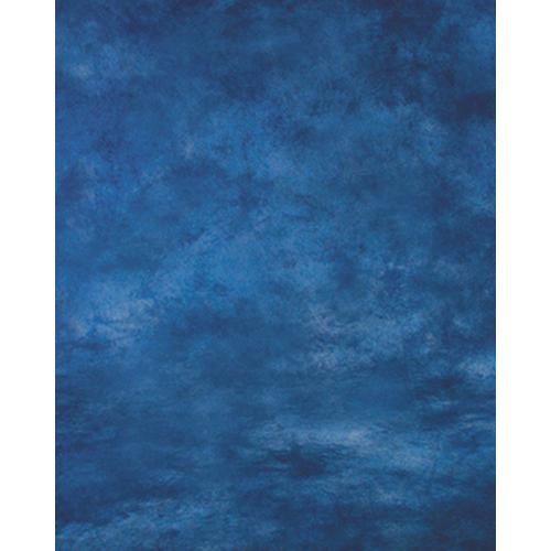 Won Background Muslin Modern Background - Ocean Blue - 10x20