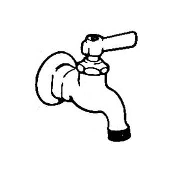 Arkay K100 Single Wall Mount Faucet