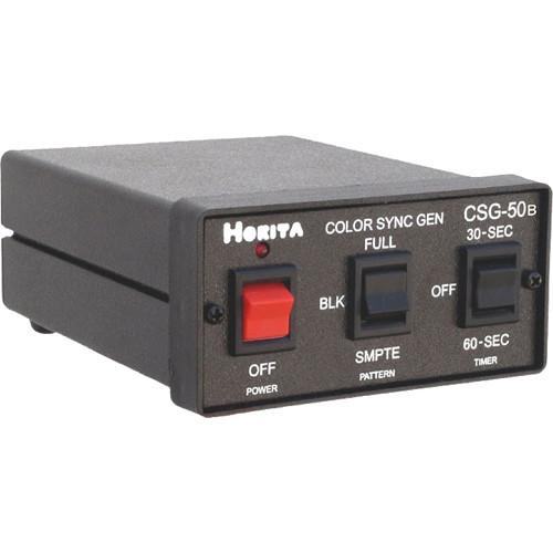 Horita CSG-50B Color Bar Sync Audio Tone Generator Timer, Full Field or SMPTE Color Bars, Multi Output Blackburst and Subcarrier