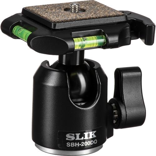 Slik SBH-200DQ Ballhead with Quick Release - Supports 8.8 lbs - Black