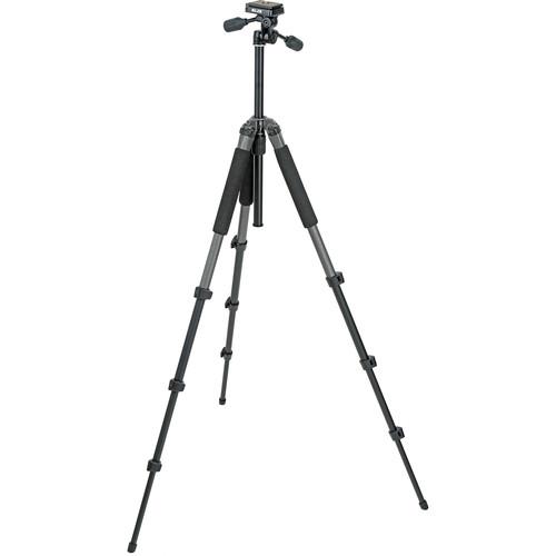 Slik Sprint Pro II 4-Section Tripod w 3-Way Panhead