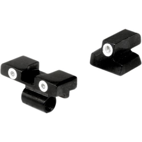 Trijicon Smith & Wesson 9mm .40 3 Dot Bright & Tough Night Sight Set