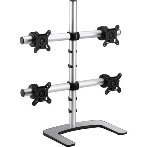 Atdec Visidec VFS-Q Freestanding Mount for Four Monitors