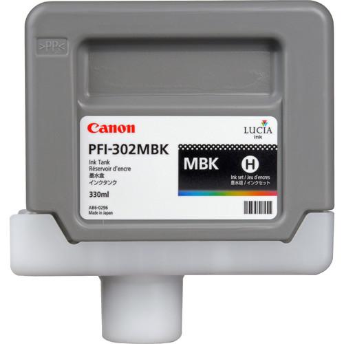 Canon PFI-302 Matte Black Ink Tank