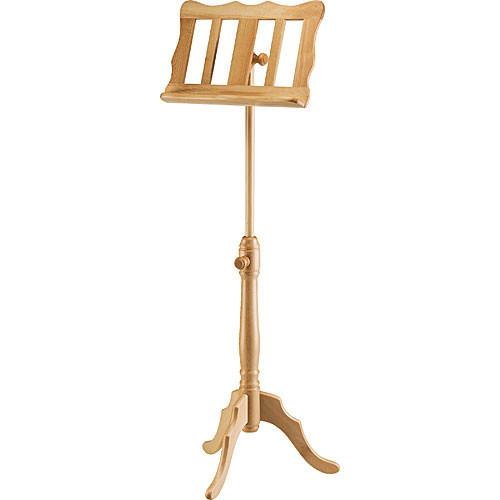K&M 117 Beech Wood Baroque Curved Music Stand