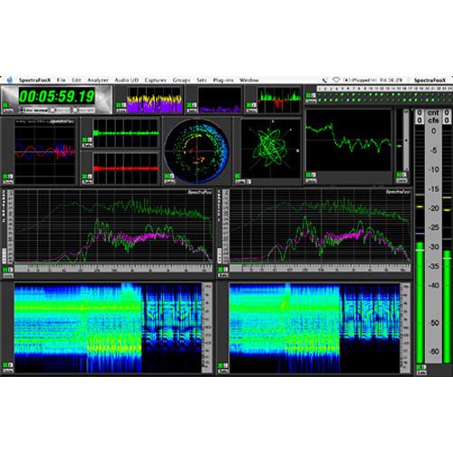 Metric Halo SpectraFoo - Digital Audio Metering and Analysis Software