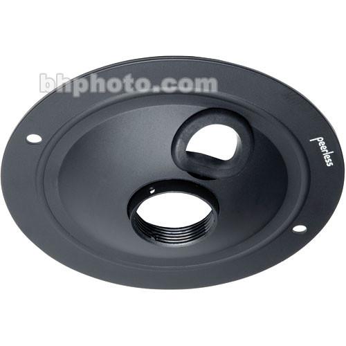 Peerless-AV Round LCD Projector Ceiling Plate - Black