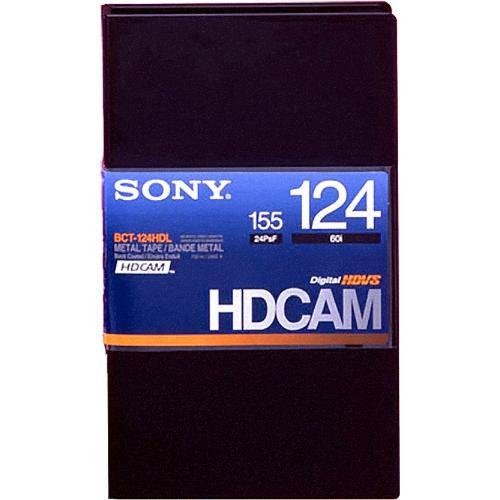 Sony BCT-124HDL HDCAM Videocassette, Large