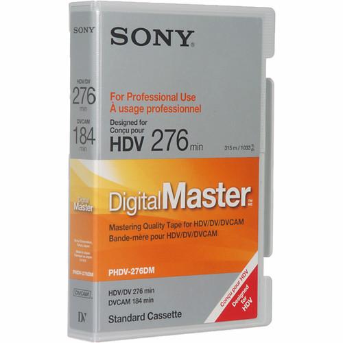 Sony PHDV-276DM 276 Minute Digital Master Videocassette, Sony, PHDV-276DM, 276, Minute, Digital, Master, Videocassette