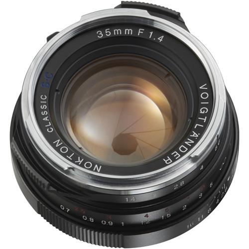 Voigtlander Nokton Classic 35mm f 1.4 SC Lens