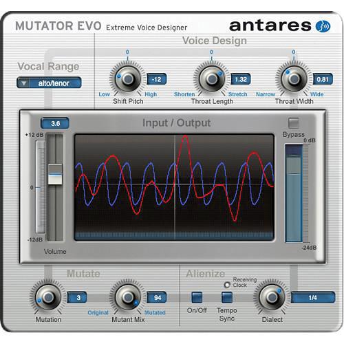 Antares Audio Technologies MUTATOR Evo - Extreme Voice Designer Plug-In