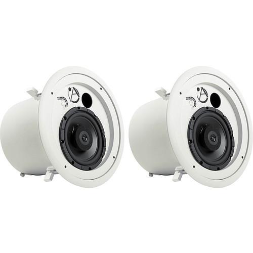 Atlas Sound FAP82T Strategy II Series 8" 60W Coaxial Ceiling Speakers