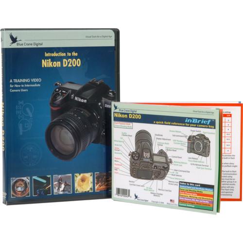 Blue Crane Digital DVD and Guide: Combo Pack for the Nikon D200 Digital SLR Camera