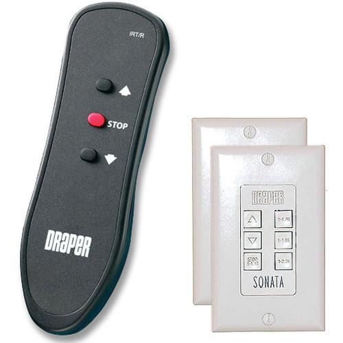 Draper Wireless Control with Low Voltage