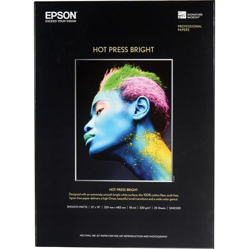 Epson Hot Press Bright Paper