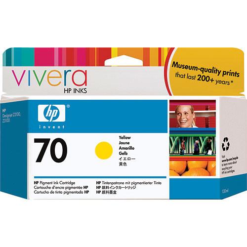 HP 70 Yellow Ink Cartridge