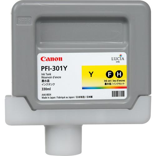 Canon PFI-301Y Yellow Ink Tank