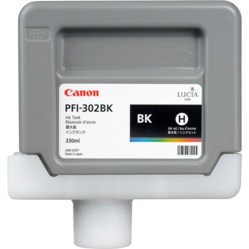 Canon PFI-302 Black Ink Tank