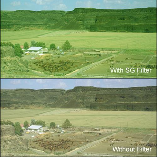 Cavision 5.65 x 5.65" Solid Green 1 Glass Filter