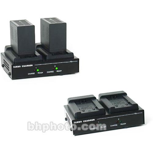 Dolgin Engineering TC200 Two-Position Simultaneous Battery Charger for Panasonic VBD58, VBR118G, VBR89G, VBR59P, and D54