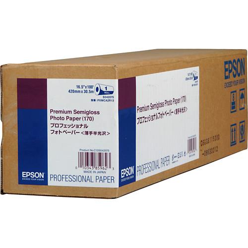 Epson Premium Semigloss Photo Inkjet Paper