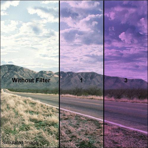 Formatt Hitech 4x4" Solid Color Lavender 3 Glass Filter