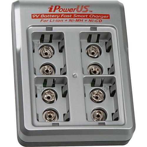 iPower FC-9VX44 Fast Smart 9V 4-Bay Charger