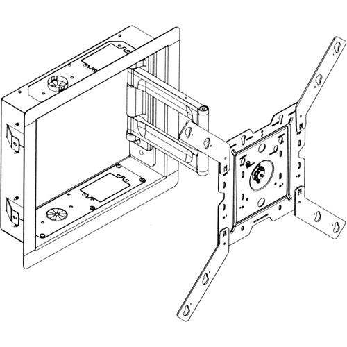 Peerless-AV IB40-W In Wall Box For LCD Screens