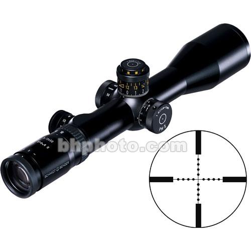 Schmidt & Bender 3-12x50 Police Marksman LP II Waterproof & Fogproof Riflescope with Illuminated P3 Mil-Dot Reticle