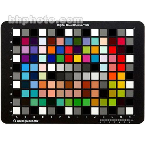 X-Rite Digital ColorChecker SG Card