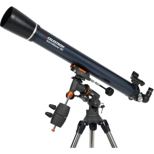 Celestron AstroMaster 90EQ 90mm f 11 Refractor Telescope