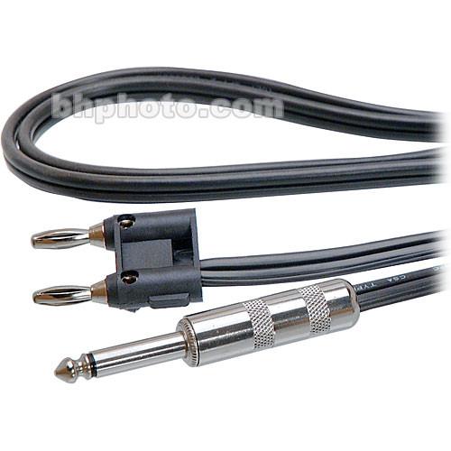 Hosa Technology SKZ-600 Series Banana to 1 4" TS Male Speaker Cable - 25