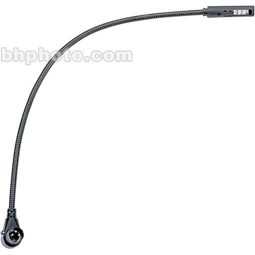 Littlite 12X-RLED - LED Gooseneck Lamp with 3-pin Right Angle XLR Connector
