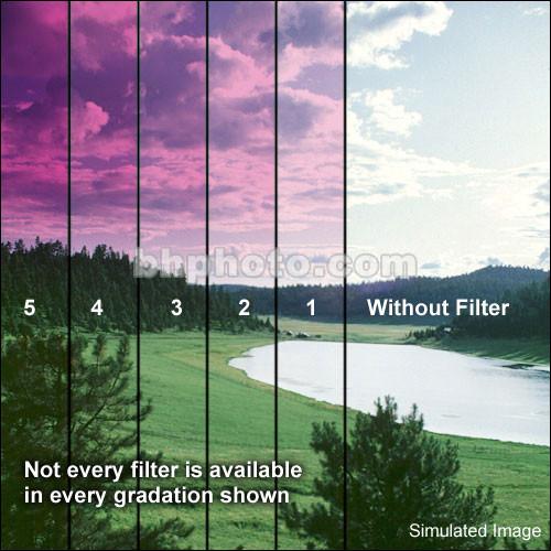 Schneider 5.65x5.65" Graduated Magenta 2 Water White Glass Filter - Soft Edge