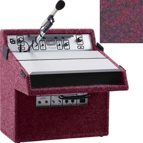 Sound-Craft Systems L46C All-Purpose Lecternette - Portable Public Address and Lectern System with 14 Watt Amplifier, Microphone, Speakers and Reading Light