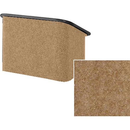 Sound-Craft Systems Spectrum Series CTL Carpeted Table Lectern - Butternut Black
