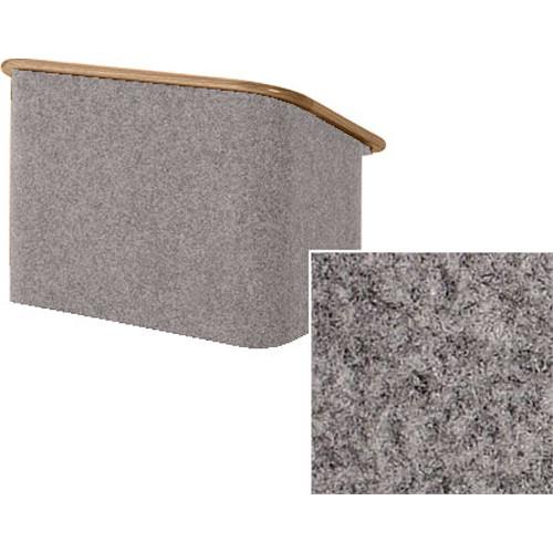 Sound-Craft Systems Spectrum Series CTL Carpeted Table Lectern - Gunmetal Walnut