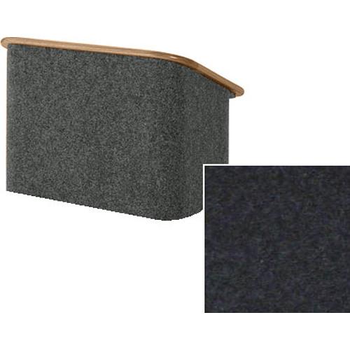 Sound-Craft Systems Spectrum Series CTL Carpeted Table Lectern - Onyx Walnut