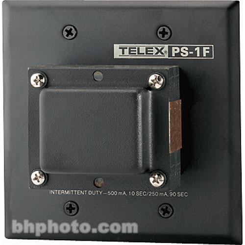 Telex PS-1F Single-Channel Flush-Mount Power Supply