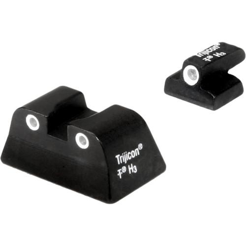 Trijicon Smith & Wesson 9mm 3 Dot Bright & Tough Night Sight Set