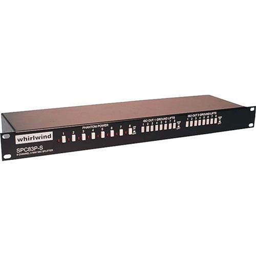 Whirlwind SPC83PSJT - 8-Channel Mic Splitter with Jensen Transformers