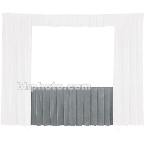 Da-Lite Fast-Fold Standard and Deluxe Skirt Gray 41144G