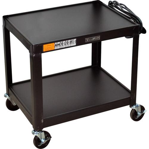 Luxor 26" FIXED HEIGHT AV TABLE w ELECTRC