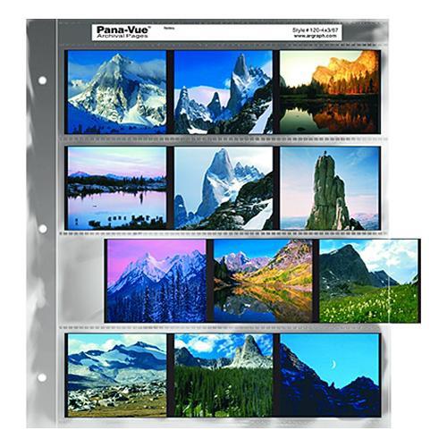 Pana-Vue 120 Archival Negative Page