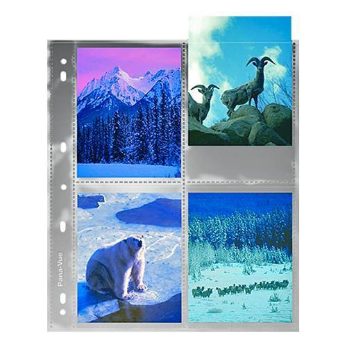 Pana-Vue 4x5" Archival Negative Page 100 Pages