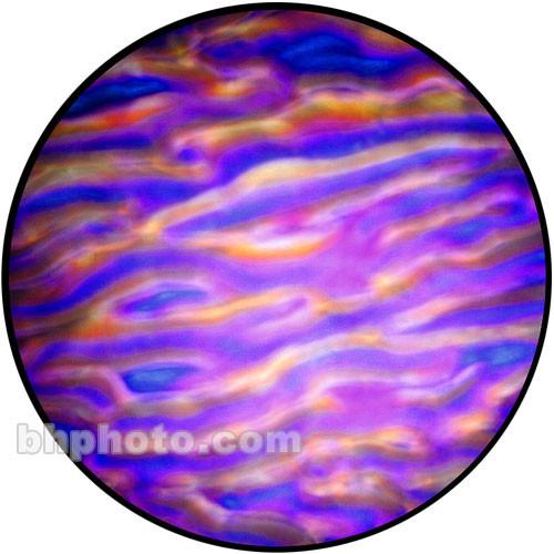 Rosco Colorwave Effects Color Glass Gobo - #33105 - Indigo Ripple
