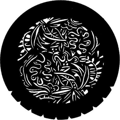 Rosco Standard Steel Gobo #7212 - Tropical Flora - Size M 66mm