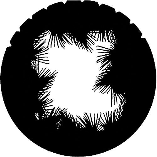 Rosco Standard Steel Gobo #7281 - Open Palm - Size B 86mm