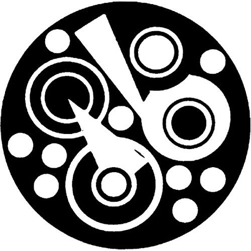 Rosco Standard Steel Gobo #7285 - Pop Top - Size A 100mm